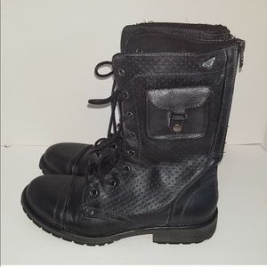 Roxy Seattle IV Moro combat boot black 9.5